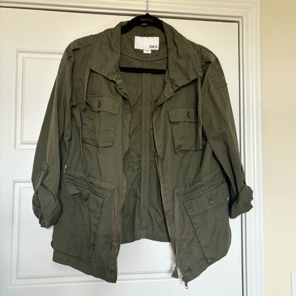 bar III Utility Jacket Olive Green, Medium - Picture 2 of 4